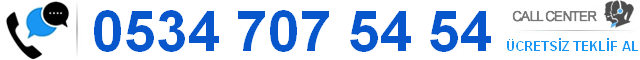 ÜCRETSİZ TEKLİF ALIN !